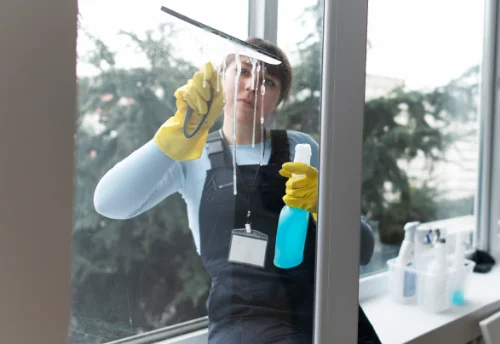 Nettoyage de vitres intérieures et extérieures à Chemillé-sur-Dême